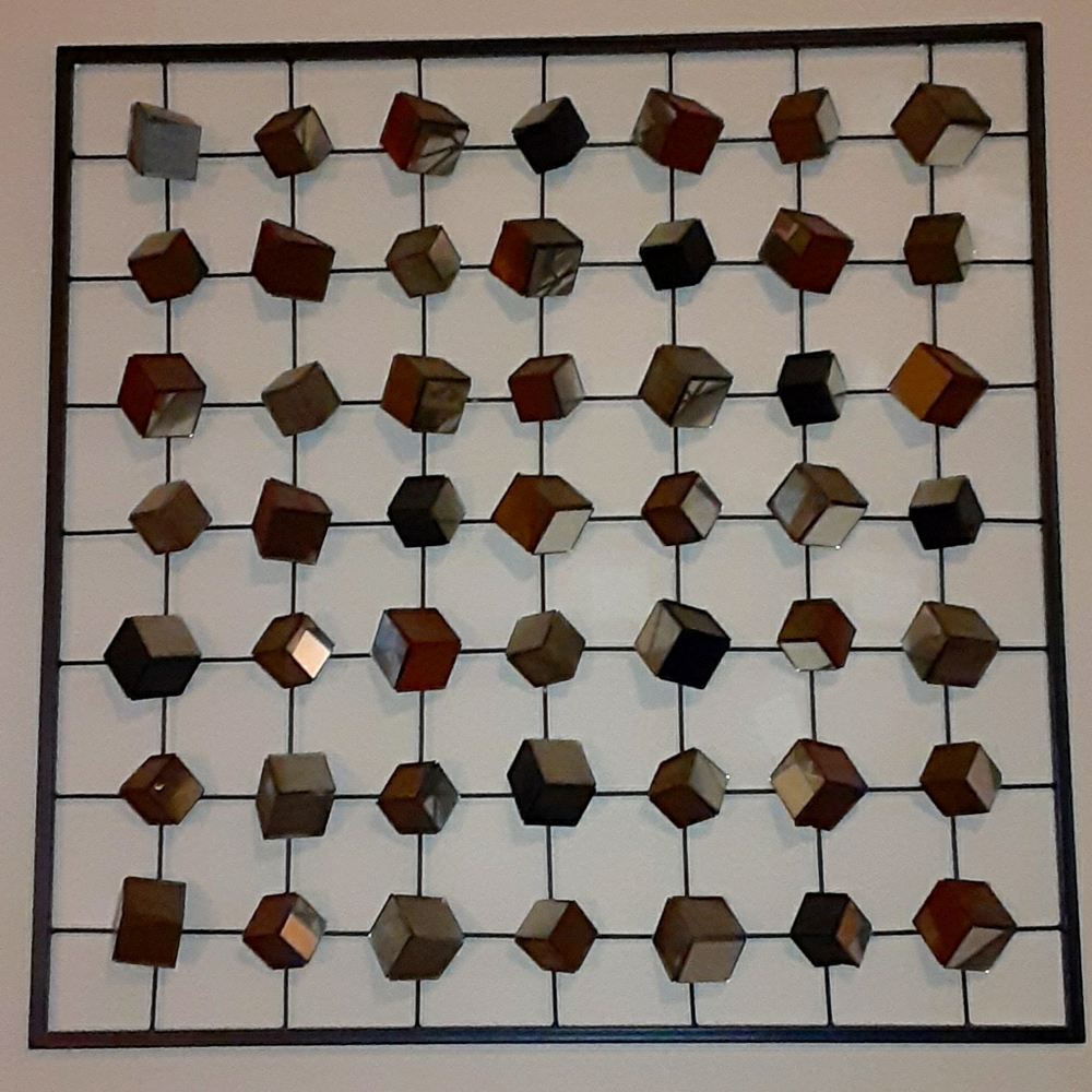 Wall Picture with Mirror blocks